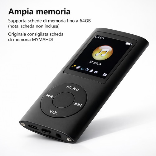 Lettore player mp3 mp4 audio - mp3,