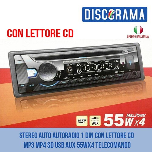 Stereo auto autoradio din - autoradio, 1