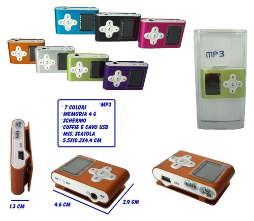 Lettore mp3 4gb - lettore,