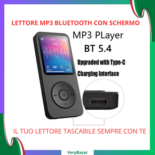 Lettore mp3 mp4 musicale con - lettore, mp3/mp4
